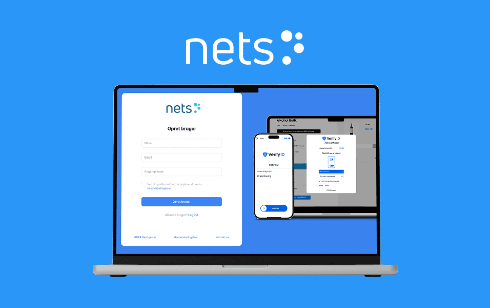 Nets-partnerskab om MitID-aldersverifikation