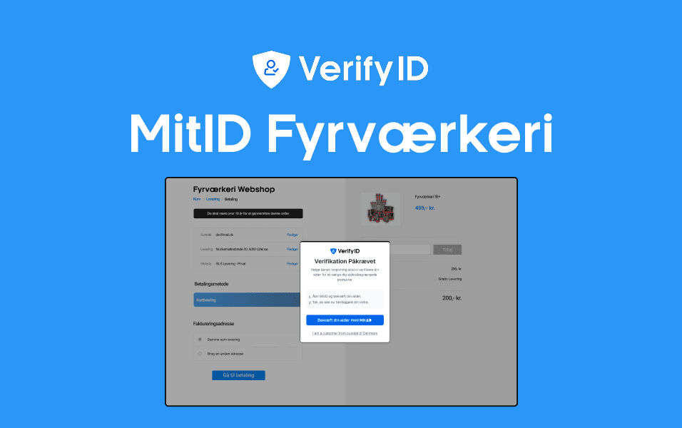 Sælg fyrværkeri online: regler og alderskontrol